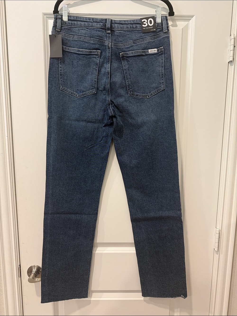 Joe's Jeans Women's High-Rise Straight Jeans Indigo Worn Size 30 NWT - Picture 2 of 10